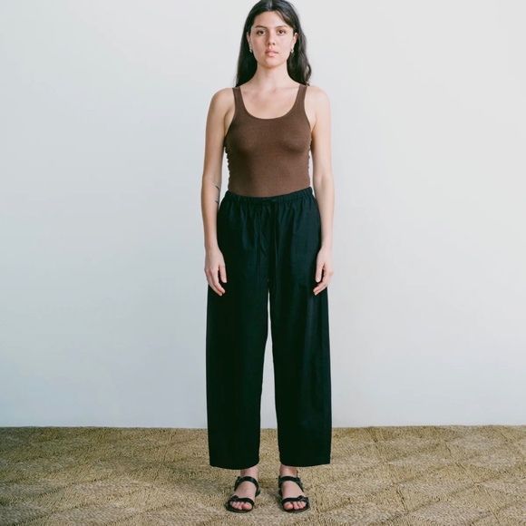 OZMA Pants - Ozma All Day Pant Black Size Small